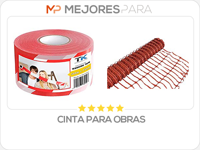 cinta para obras