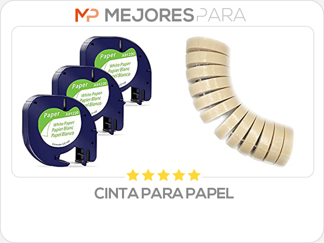 cinta para papel