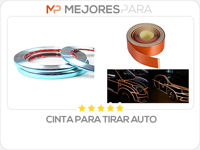 cinta para tirar auto