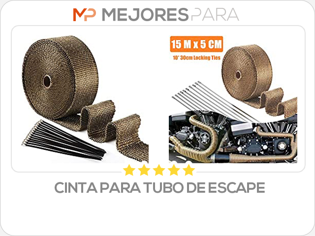 cinta para tubo de escape