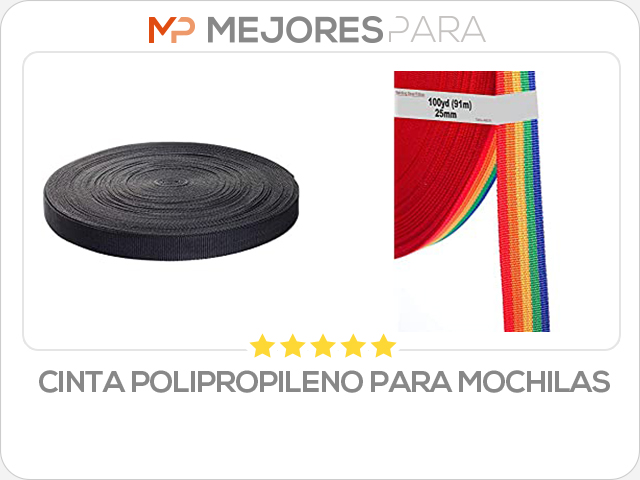 cinta polipropileno para mochilas