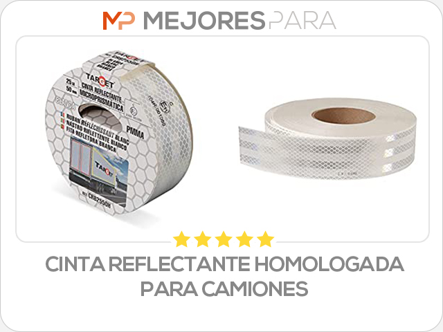 cinta reflectante homologada para camiones