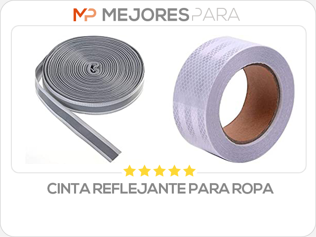 cinta reflejante para ropa