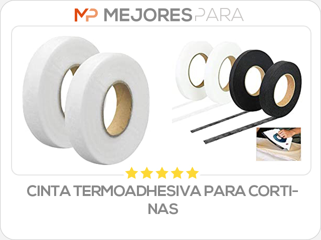 cinta termoadhesiva para cortinas