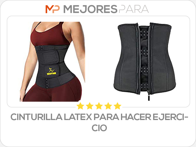 cinturilla latex para hacer ejercicio