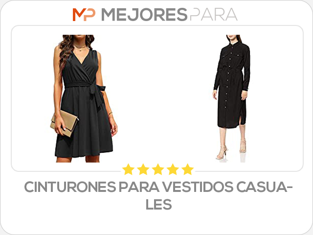 cinturones para vestidos casuales