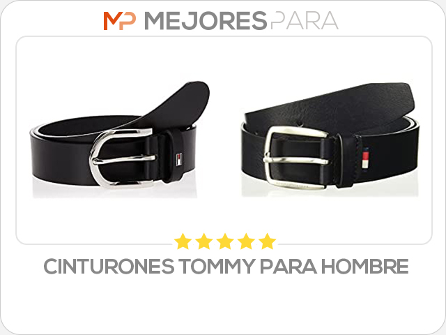 cinturones tommy para hombre