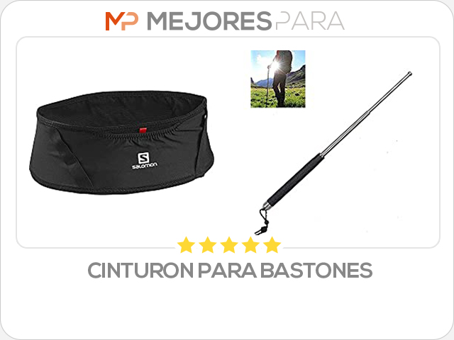 cinturon para bastones