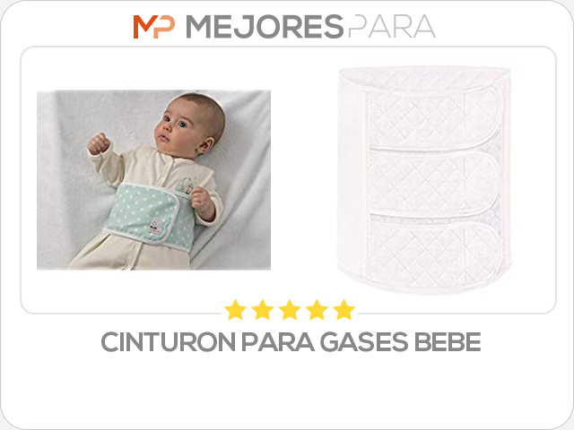 cinturon para gases bebe