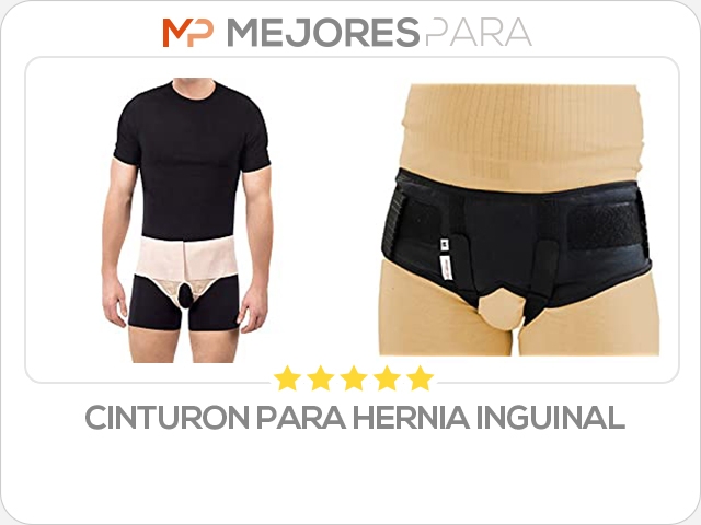 cinturon para hernia inguinal