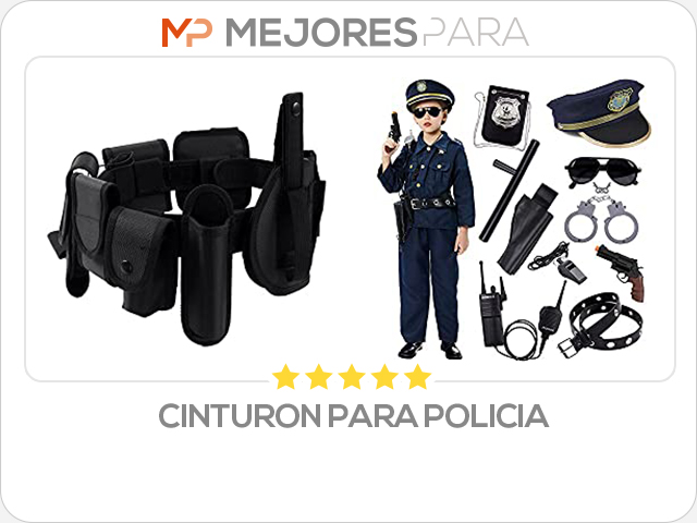 cinturon para policia