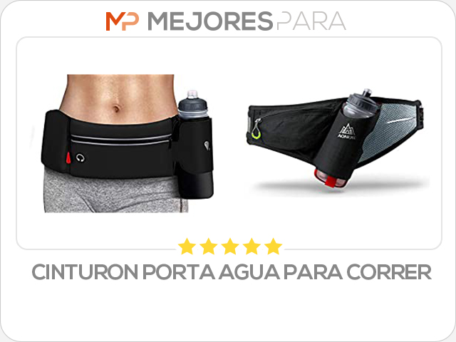 cinturon porta agua para correr