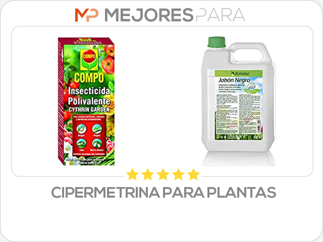 cipermetrina para plantas