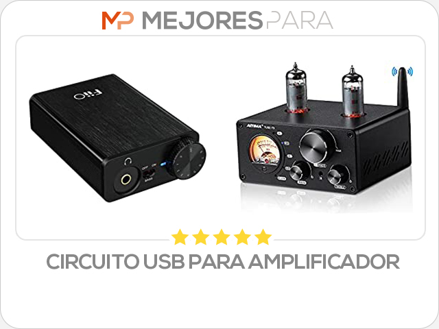 circuito usb para amplificador