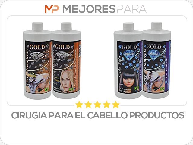 cirugia para el cabello productos