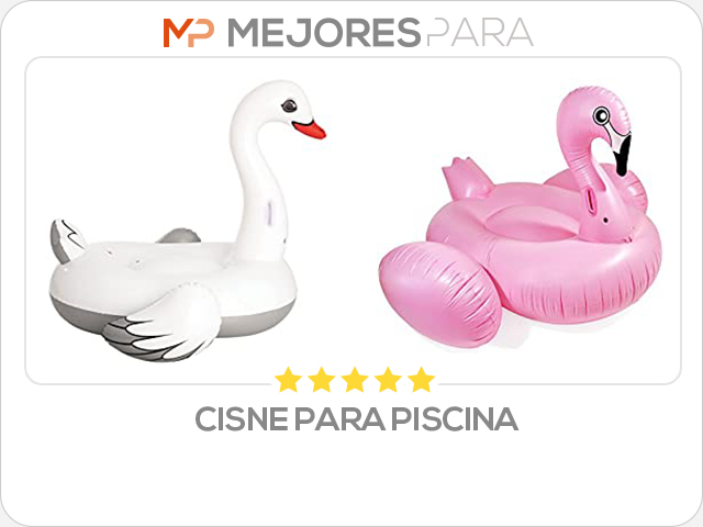 cisne para piscina