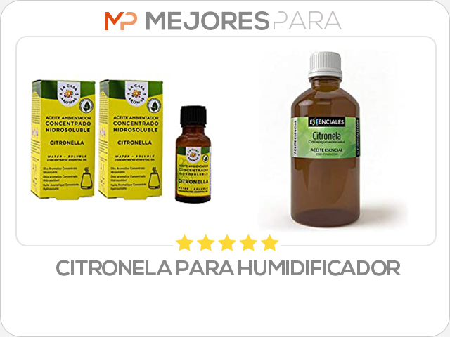 citronela para humidificador