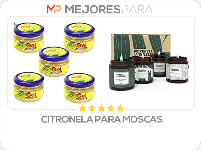 citronela para moscas