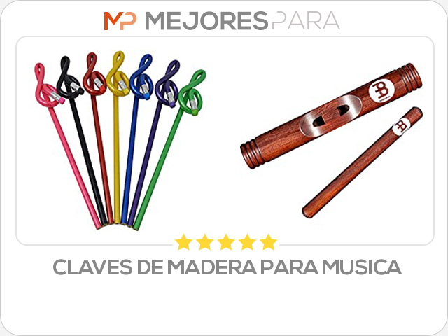 claves de madera para musica