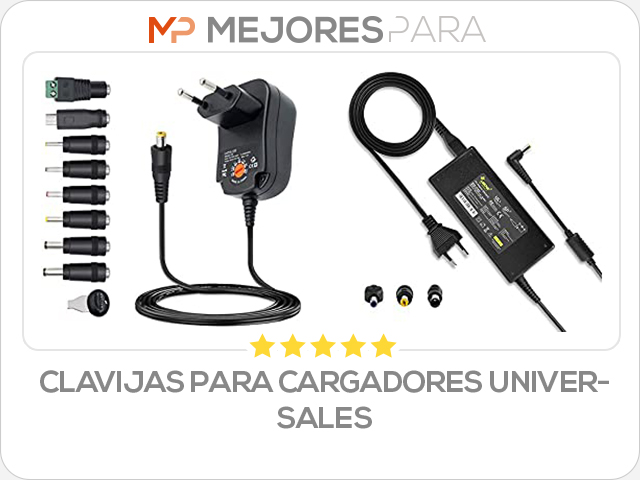 clavijas para cargadores universales