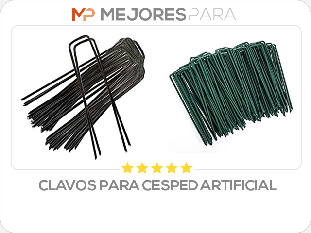 clavos para cesped artificial