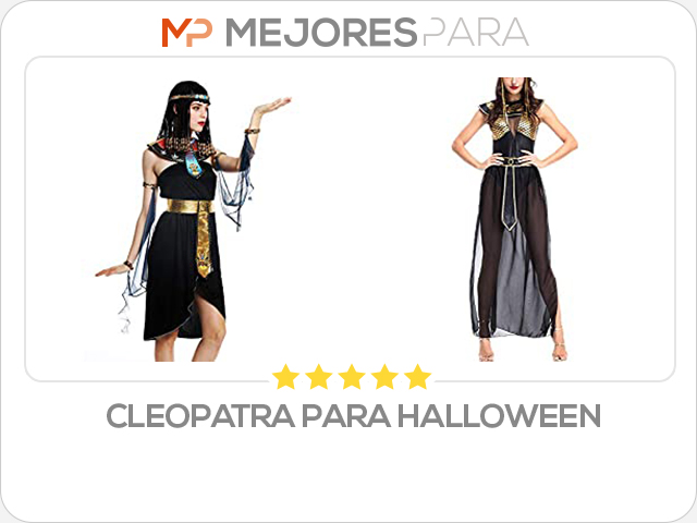 cleopatra para halloween