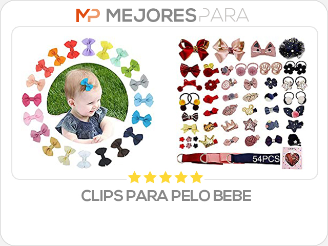 clips para pelo bebe