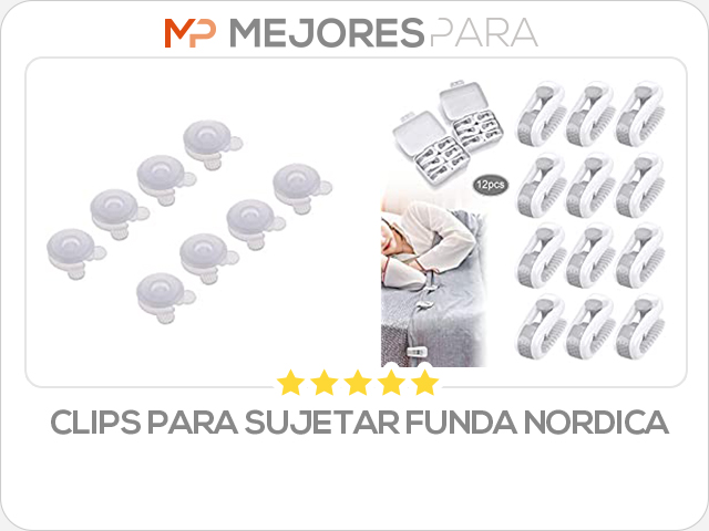 clips para sujetar funda nordica