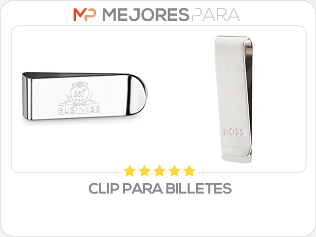 clip para billetes