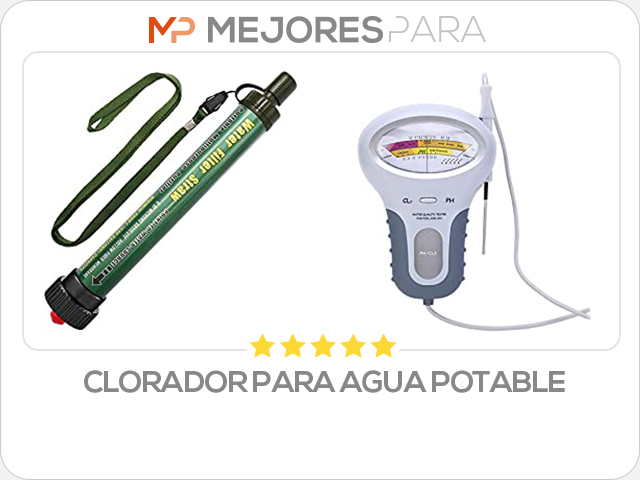 clorador para agua potable