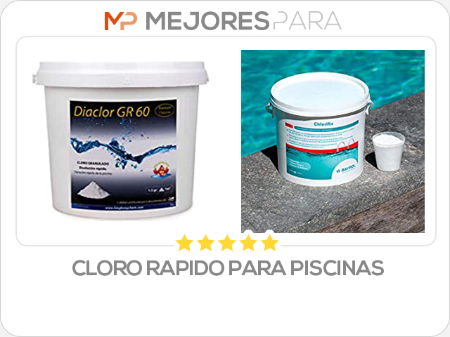 cloro rapido para piscinas