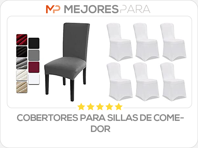 cobertores para sillas de comedor