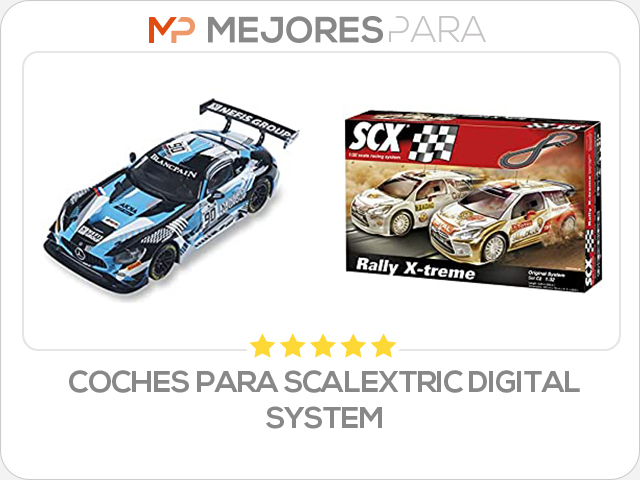 coches para scalextric digital system