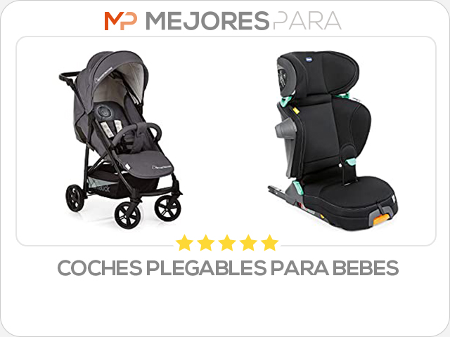 coches plegables para bebes