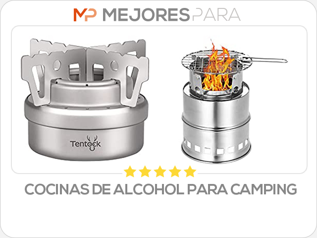 cocinas de alcohol para camping