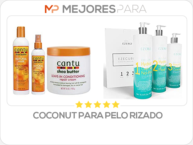 coconut para pelo rizado