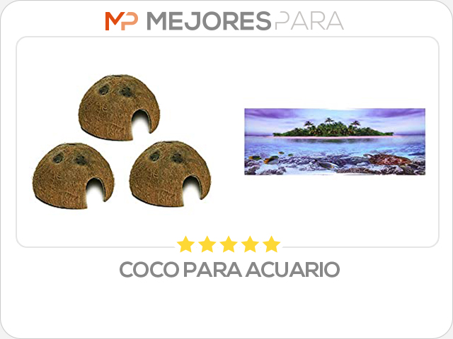 coco para acuario