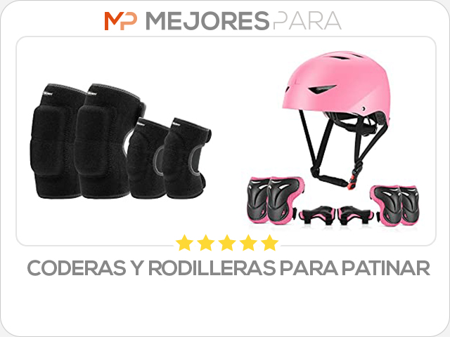 coderas y rodilleras para patinar