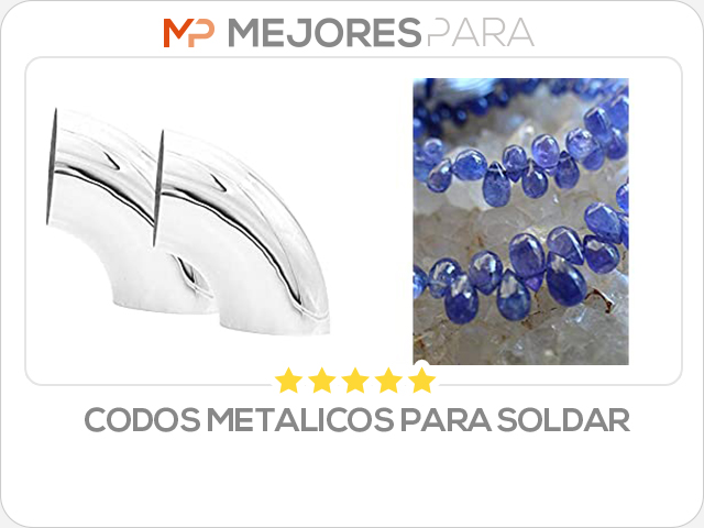 codos metalicos para soldar