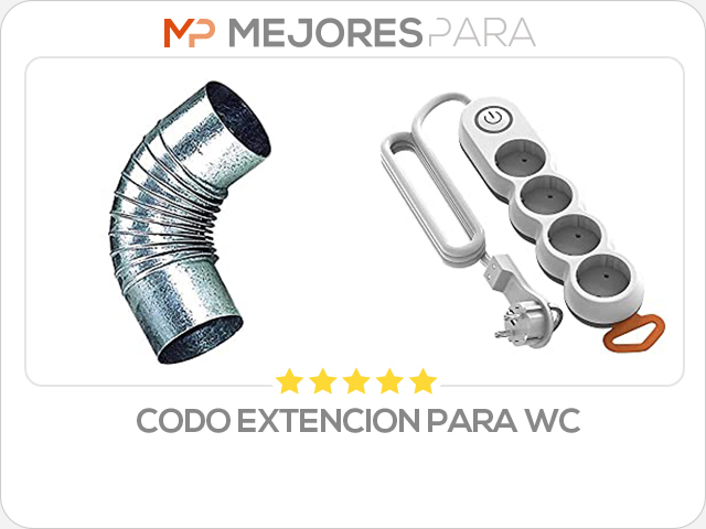 codo extencion para wc