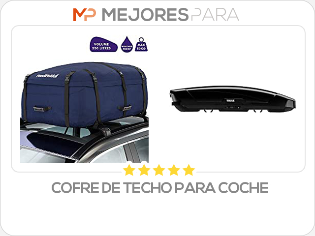 cofre de techo para coche