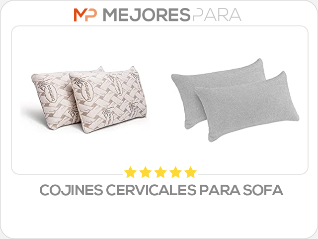 cojines cervicales para sofa