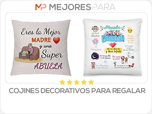 cojines decorativos para regalar