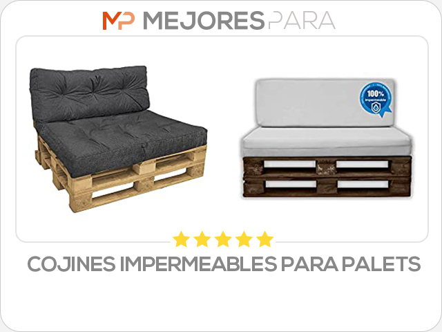 cojines impermeables para palets