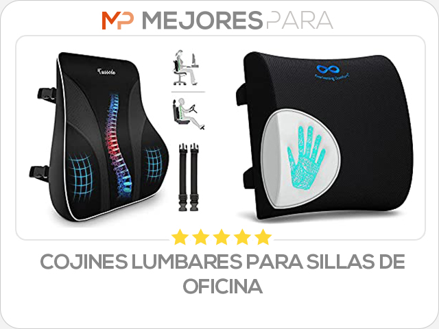 cojines lumbares para sillas de oficina