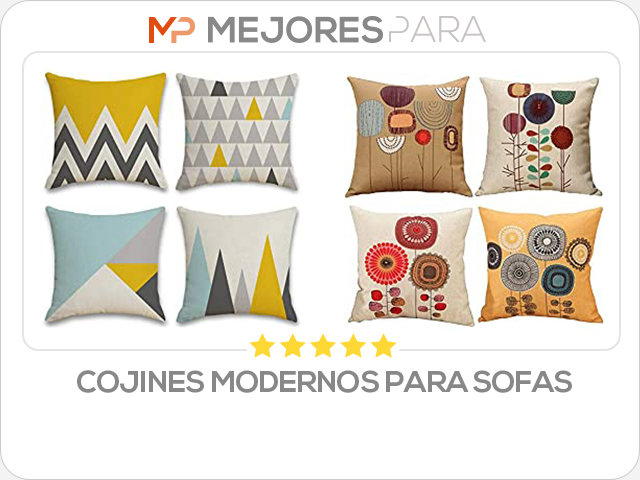 cojines modernos para sofas