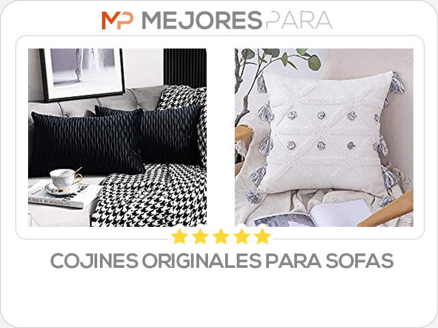 cojines originales para sofas