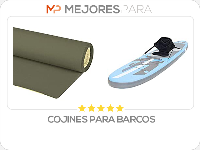 cojines para barcos