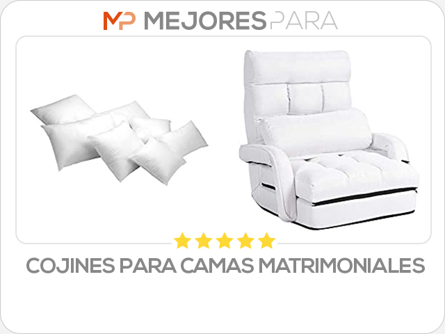 cojines para camas matrimoniales