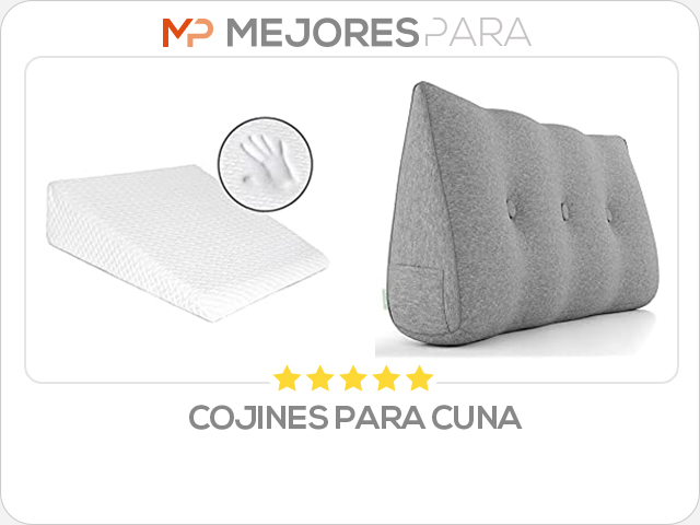 cojines para cuna